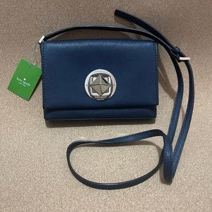 Kate Spade New York Small Saffiano Leather Newbury Lane Sally Crossbody Bag NEW